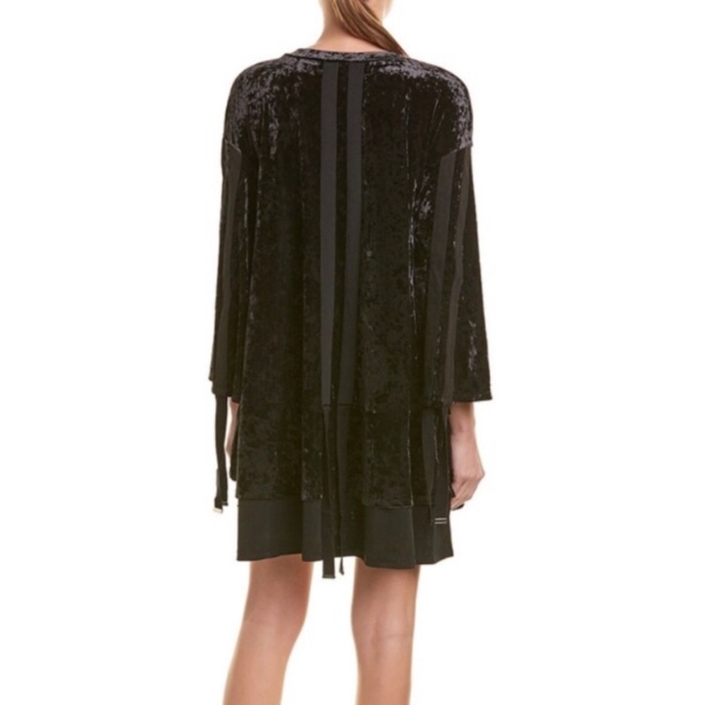 3/$60 HAH City Dress black velvet